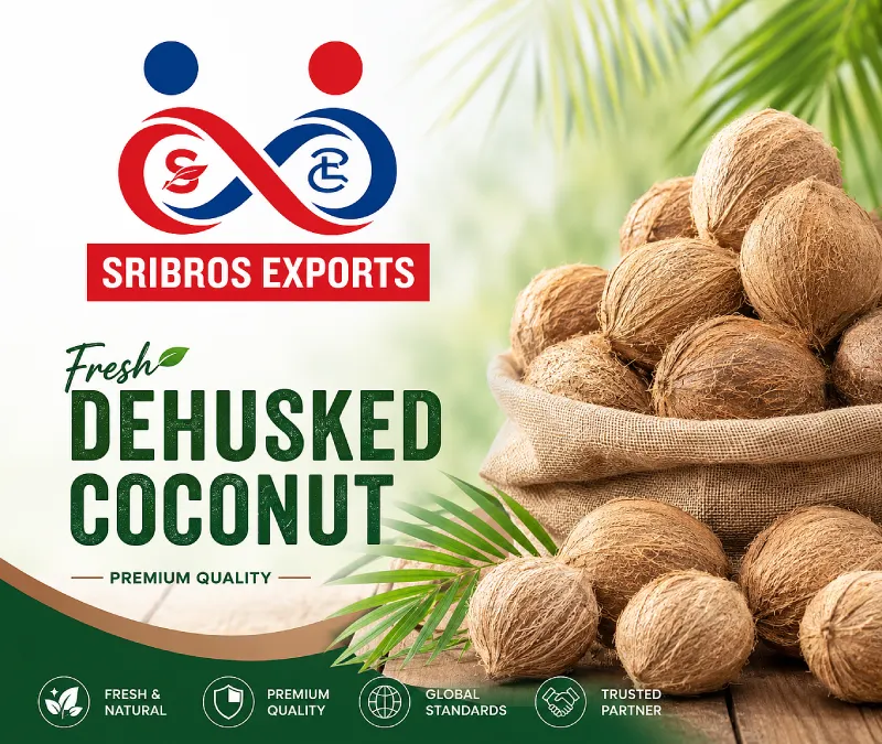 Dehusked Coconut